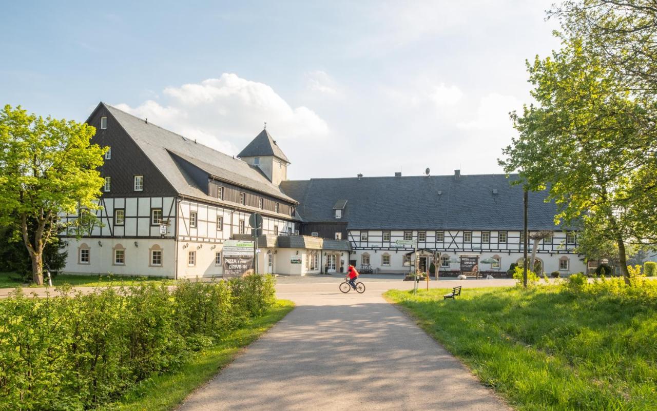 Landhotel Altes Zollhaus Hermsdorf  Dış mekan fotoğraf